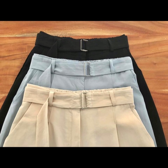 High Waist Trouser With Belt - Picture 2 of 10